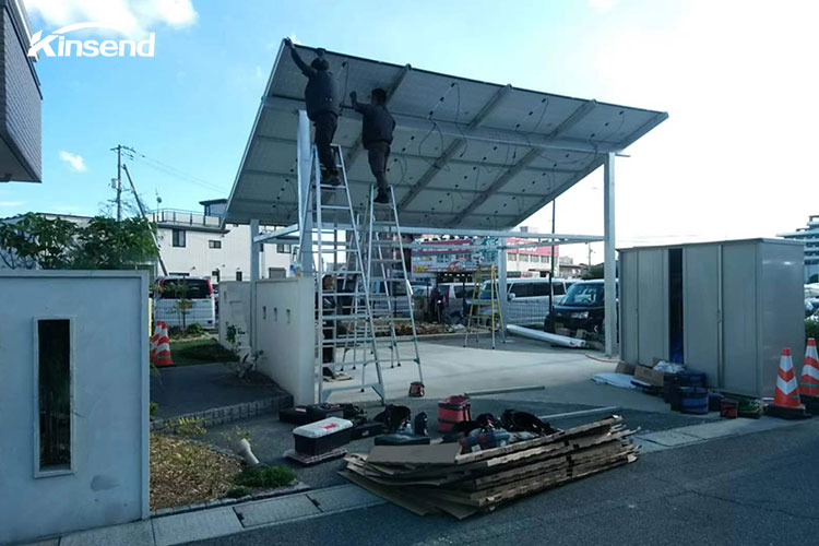 residential solar carport structures