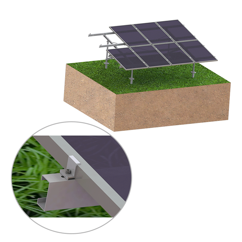 野立て太陽光発電架台