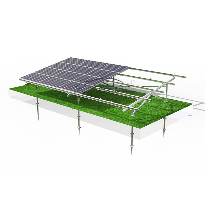 野立て太陽光発電架台