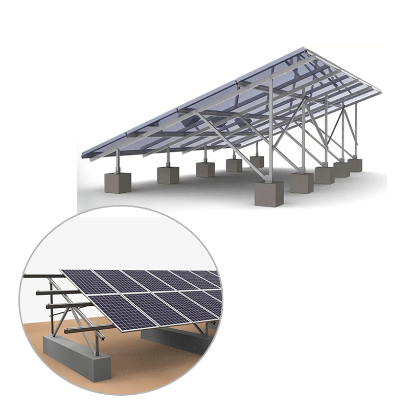 野立て太陽光発電架台