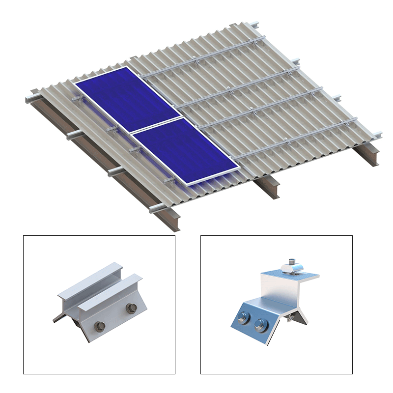 折板屋根用架台