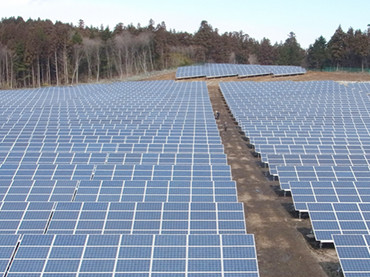 太陽エネルギー地面プロジェクト 3MW